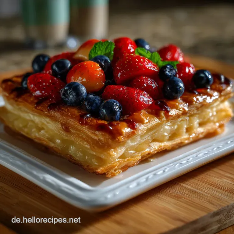 Einfache Bl&auml;tterteig Tarte Schnell und Lecker f&uuml;r Jeden Anlass