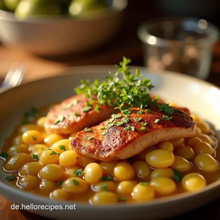 Blechschweinekoteletts Mit Kartoffeln Omas Rezept presentation