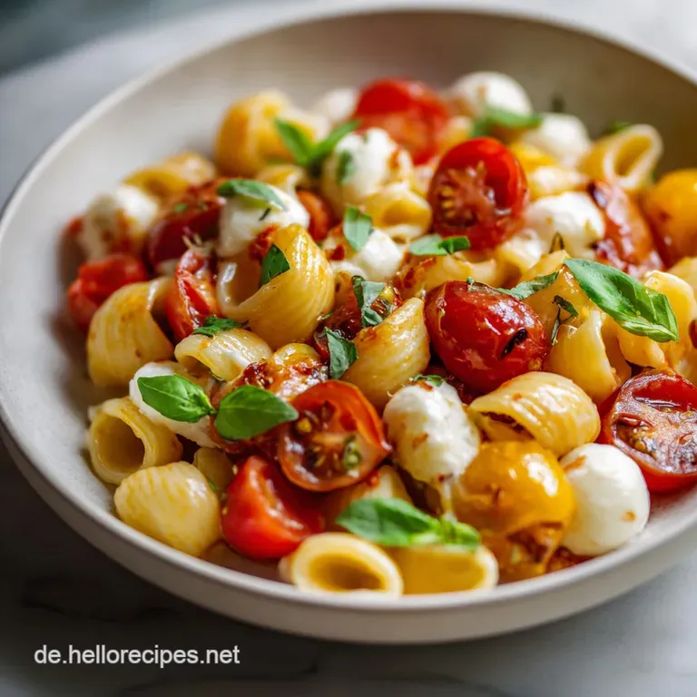 Blitz-Caprese-Pasta: Das Sommerrezept in 20 Minuten presentation