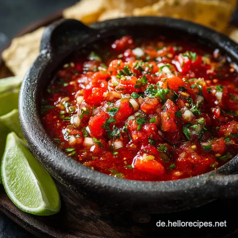 Mexikanische Salsa Fresca in nur 15 Minuten