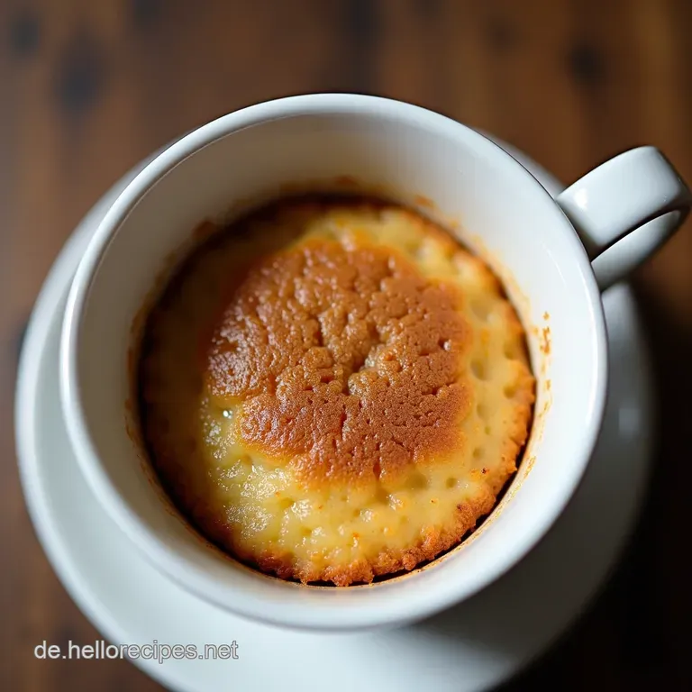 BlitzBananenbrot aus der Tasse Mug Cake f&uuml;r Faule