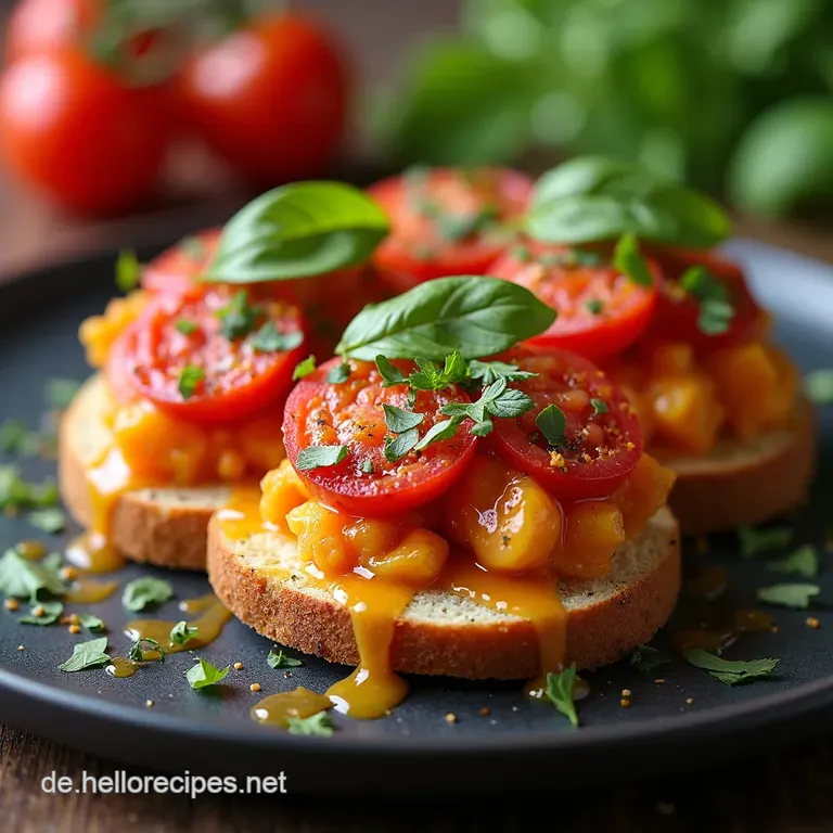Mein Geheimnis für Blitz Bruschetta Rezept schnelles Bruschetta In 20 Minuten auf ItalienReise
