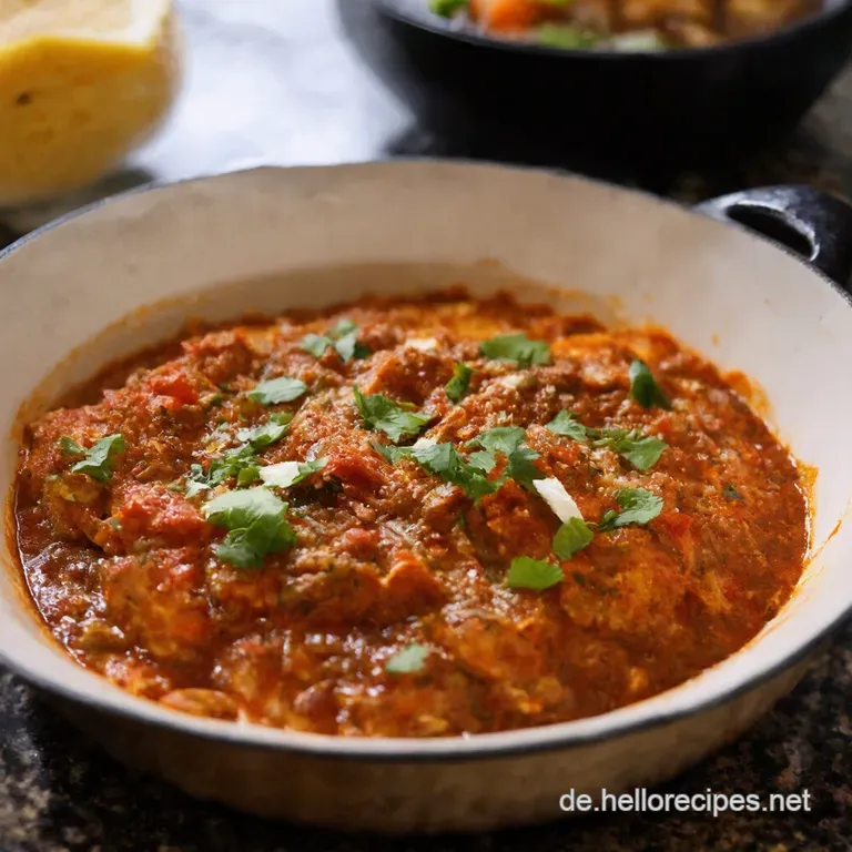 Blitzenchiladaauflauf Mit H&auml;hnchen Reis presentation