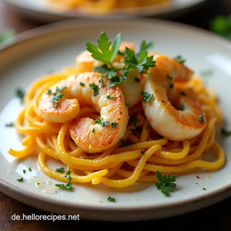 Blitzschnelle KnoblauchButterGarnelenScampi Das beste Abendessen unter 25 Min