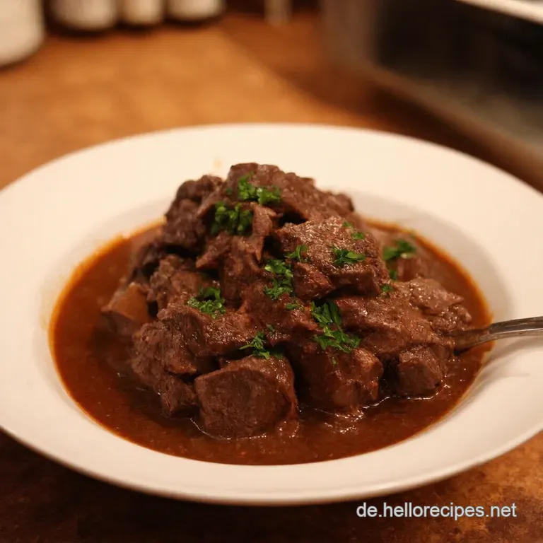 Boeuf Bourguignon Burgunder Rindfleischtopf Wie Bei Oma presentation