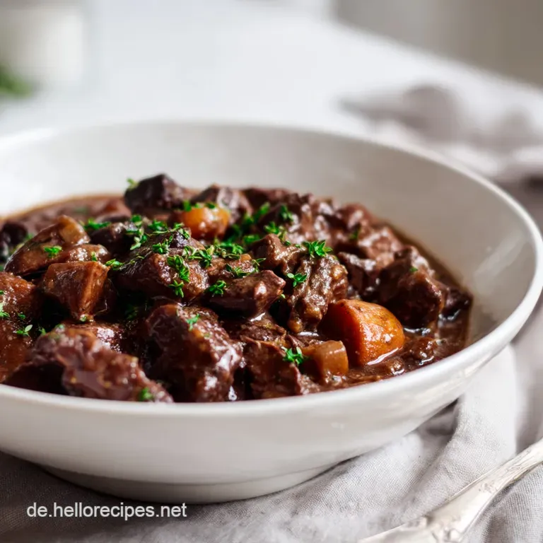 Boeuf Bourguignon: Der Franz&ouml;sische Klassiker