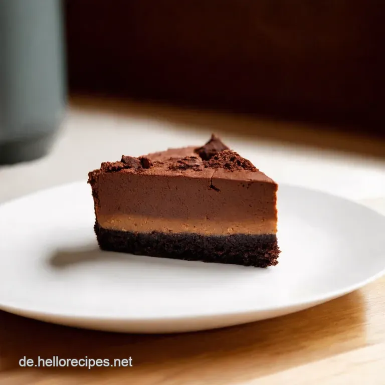 Brownie Cheesecake Deluxe Schokoladentraum Mit Frischk&auml;sewolke presentation