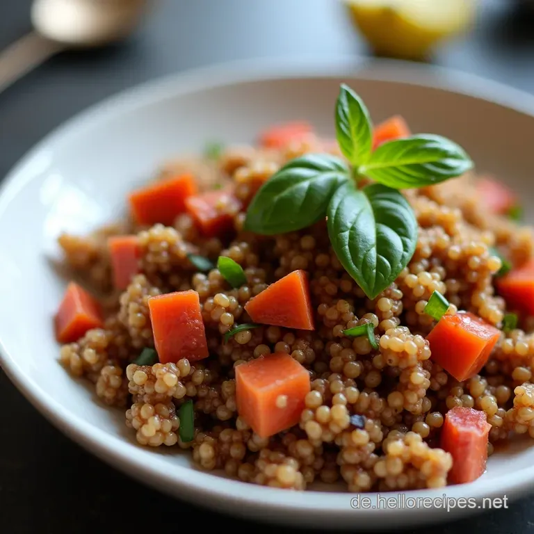 Bunte PaprikaPower QuinoaBohnenFüllung für Genießer