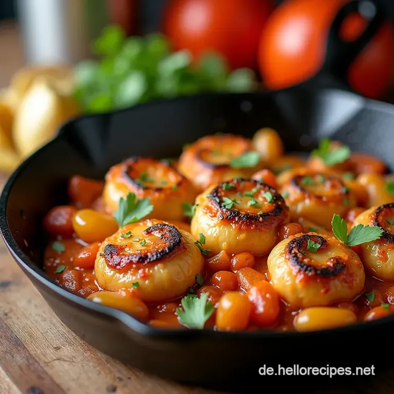 Cajunreispfanne Mit Wurst Louisiana Im Schnellkochtopf presentation