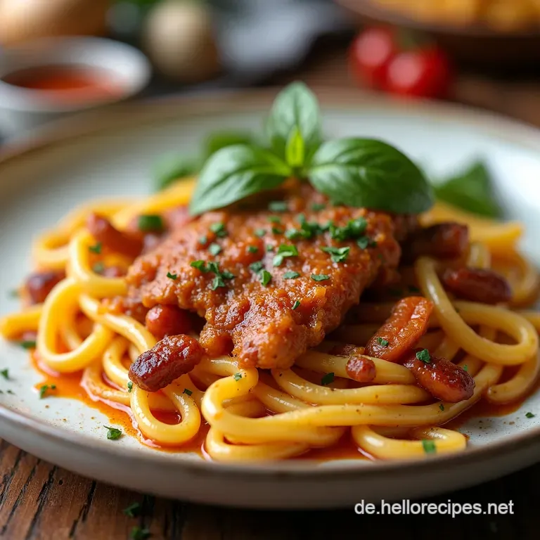 CajunReisPfanne mit Wurst Louisiana im Schnellkochtopf