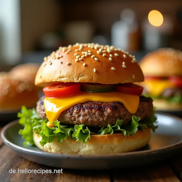 Cheeseburger Fr&uuml;hlingsrollen Der Ultimative Partysnack presentation