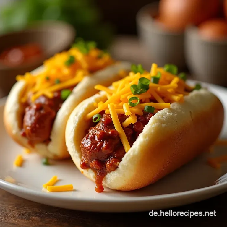 Chili Cheese Dogs Der Ultimative Genuss presentation