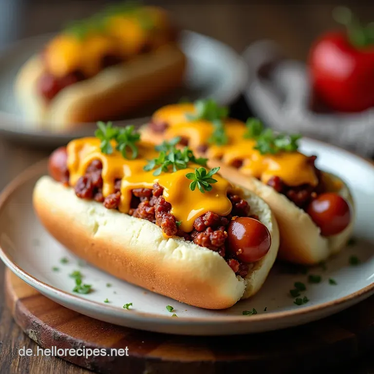 Chili Cheese Dogs Der ultimative Genuss