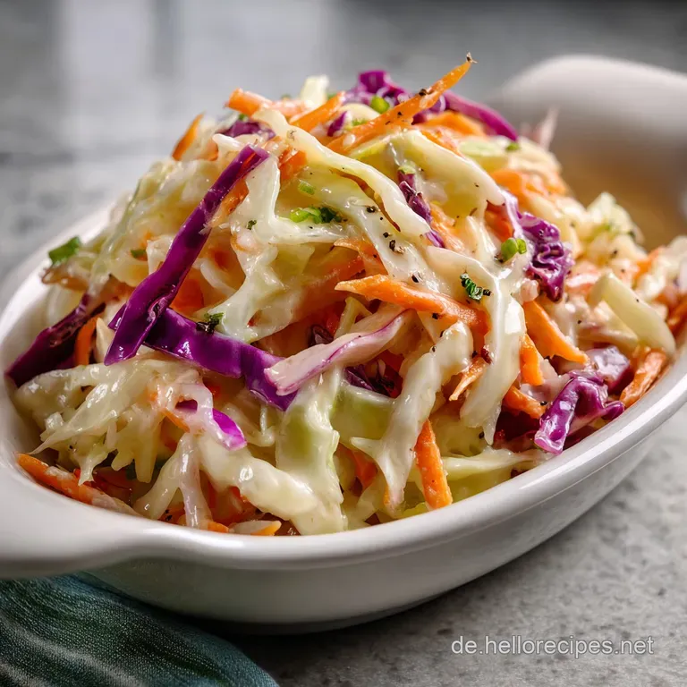 Coleslaw Nach Chef-Art: Cremig Knackig presentation