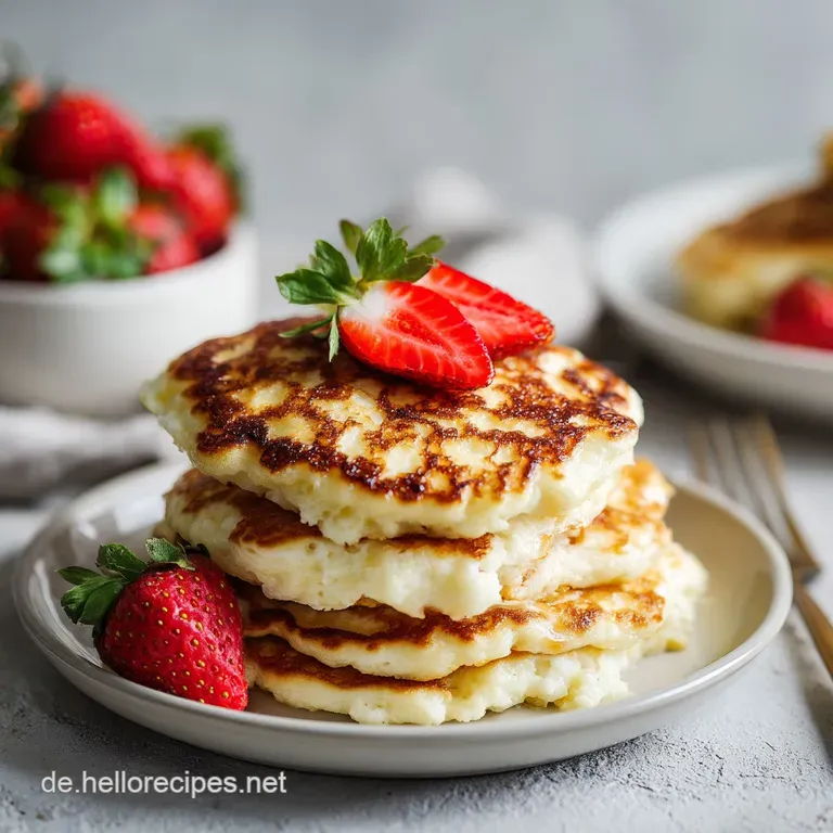 Cottage Cheese Pancakes: Fluffig und High Protein