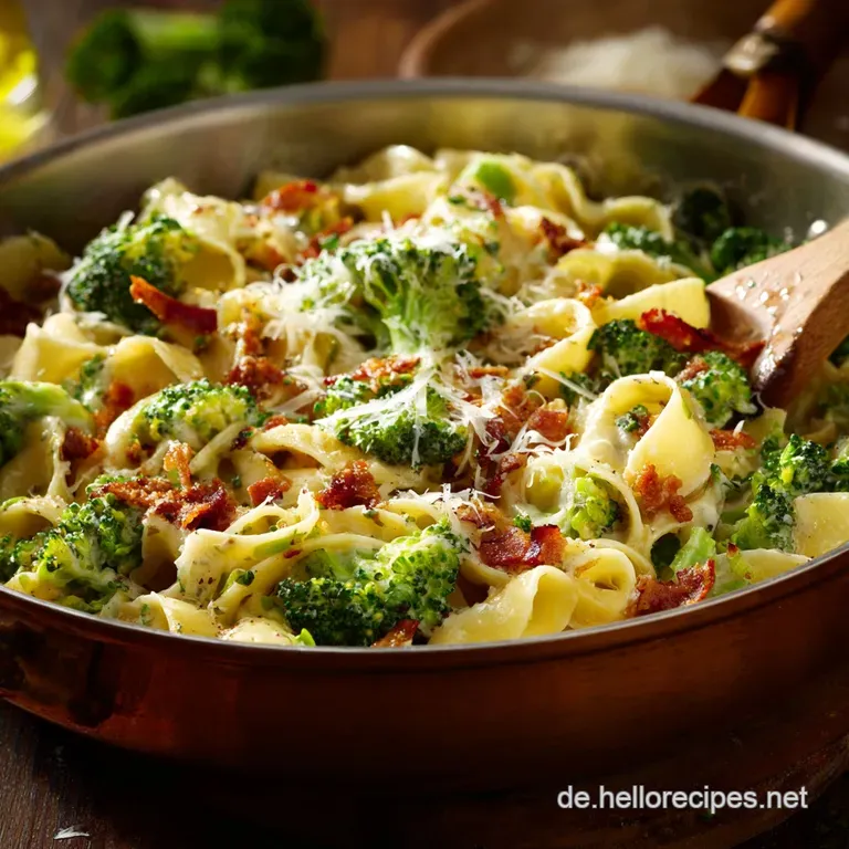 Der FeierabendRetter Cremige OnePotPasta mit Brokkoli und Zitrone