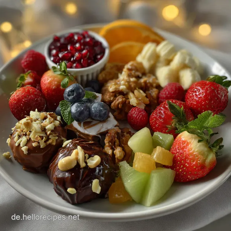 Kalte Silvester Platten: Creme & Knusper