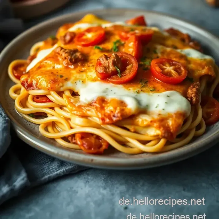 Cremige Lasagne mit Crème Fraîche presentation