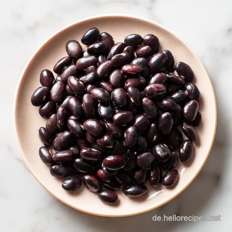 Cremige Schwarze Bohnen: Mexikanisch und Vegan