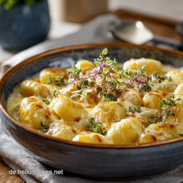 Cremige Wikinger Gnocchi Pfanne Rustikal Und Herzhaft in 35 Minuten presentation