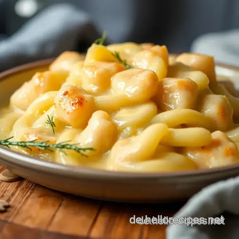 Cremige Zitronen-Dill-Soße zu Lachs presentation