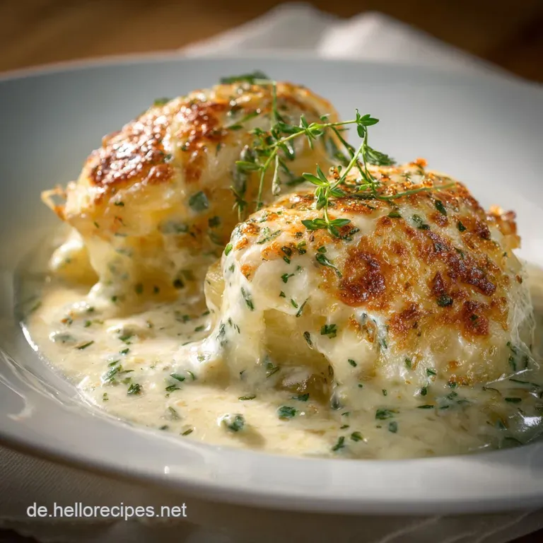 Kohlrabi Auflauf: Das cremige Low Carb Rezept mit goldener K&auml;sehaube