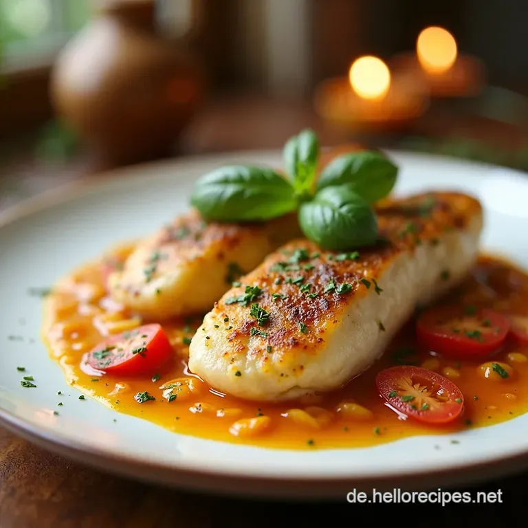 Cremiges H&auml;hnchen Piccata Ein Italienischer Klassiker Mit Sahne presentation