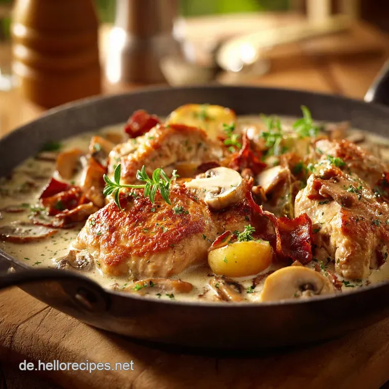 H&uuml;hnerfrikassee: Das Cremigste Rezept der Oma