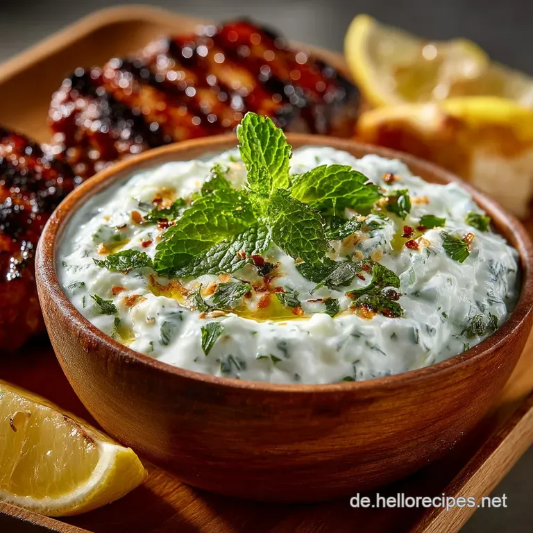 Das Original Griechische Tzatziki Samtig Cremig und Aromatisch