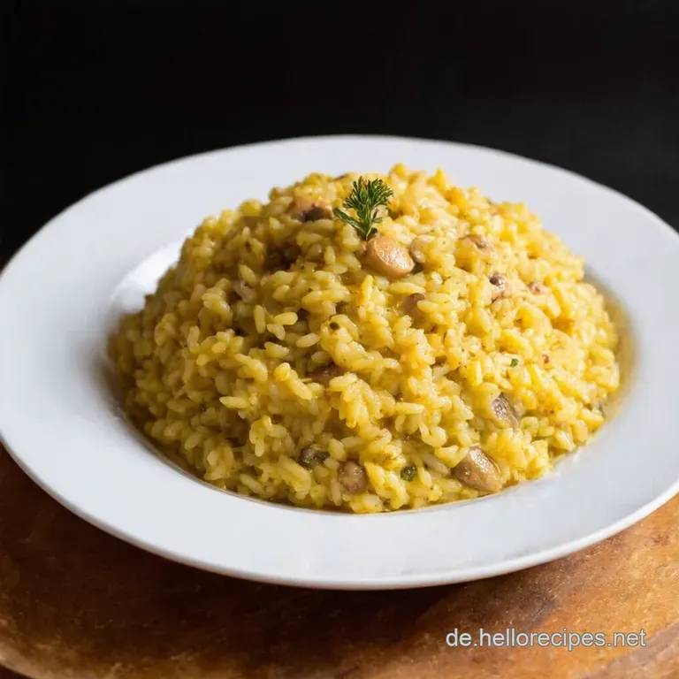 Cremiges Pilzrisotto So Gut Wie Beim Italiener presentation