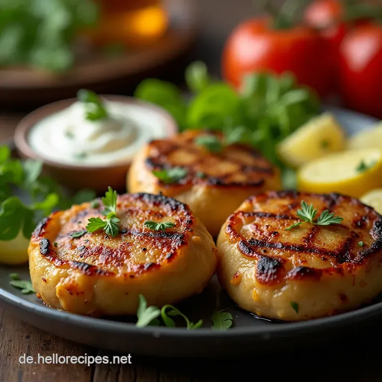 Der Frische Kick MinzKnoblauchJoghurtDip presentation