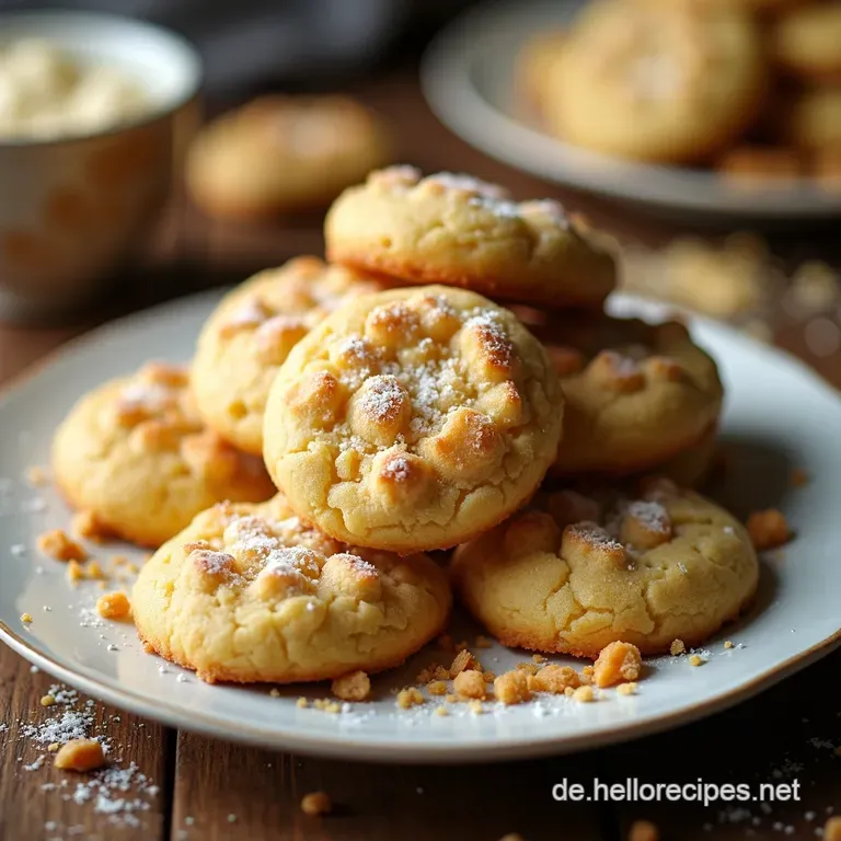 Perfekte White Chocolate Coconut Lime Cookies Karibisch zäh mein Geheimtipp
