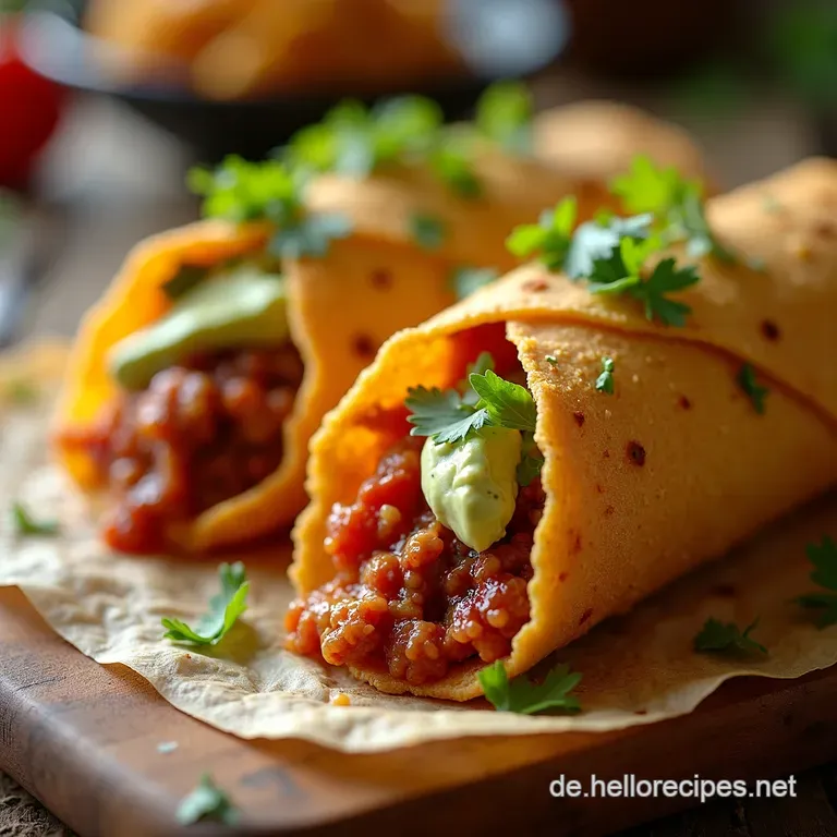 Der Knusprige Tacocrunchwrap Geschmacksexplosion Garantiert presentation