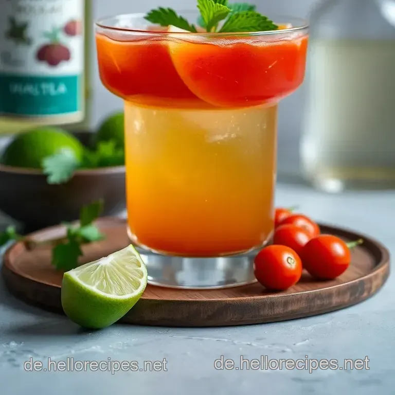 Der perfekte Mexikaner – Ein würziger Tequila-Cocktail presentation