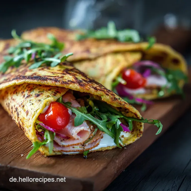 Der Superfixe Leinsamen Wrap Glutenfrei Low Carb F&uuml;r Ihre Brotzeit presentation
