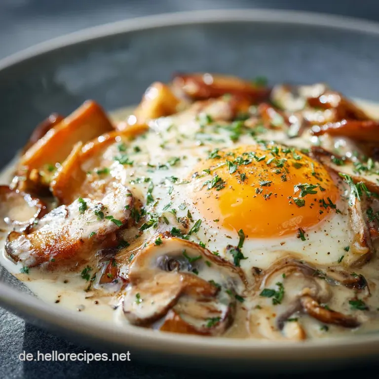 Eierschwammerl mit Ei: Das beste vom Waldboden unwiderstehlich cremig