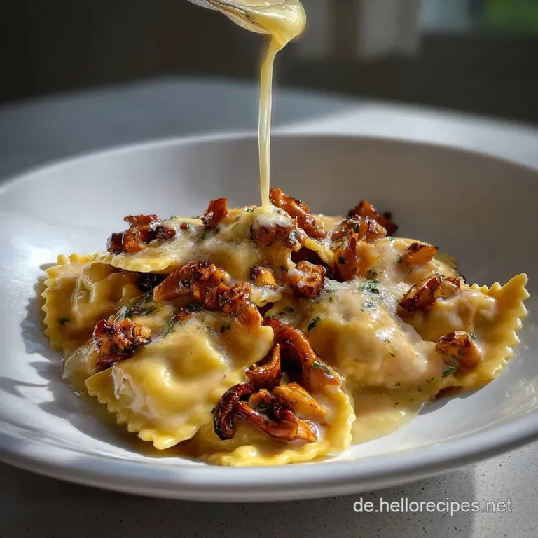 Eierschwammerl Ravioli Feine Pasta Mit Pfifferlingfllung: Das Turbo-Rezept