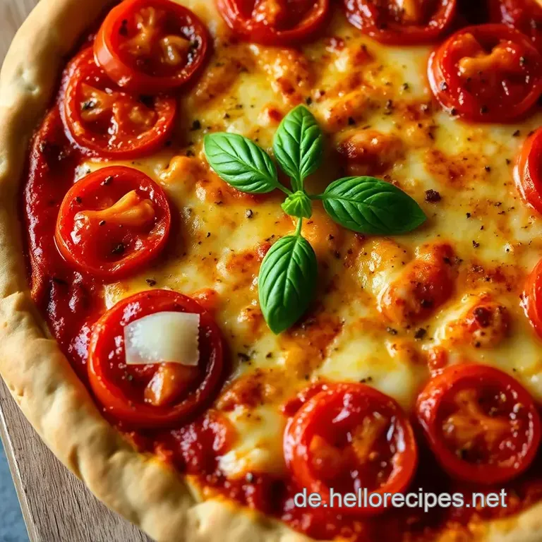 Einfache Pizzaschnecken aus Pizzateig presentation