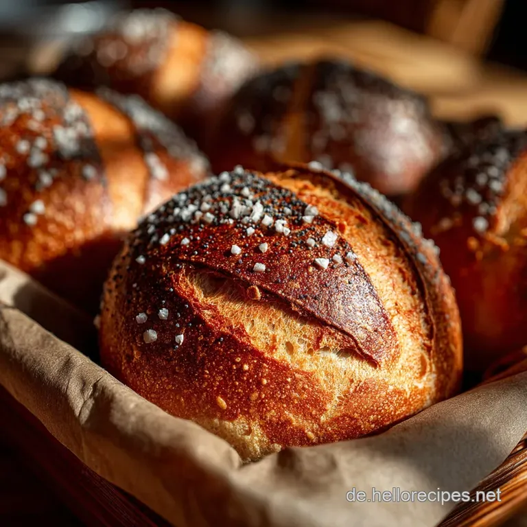Einfache Brötchen ohne Kneten Knusprige Sonntagsbrötchen in 80 Minuten