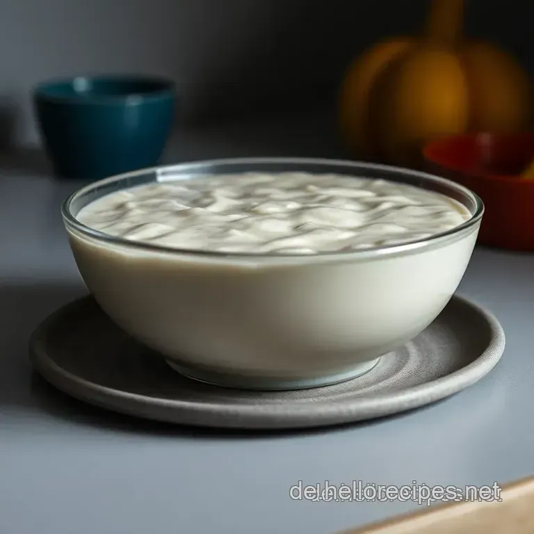 Einfacher Haferbrei mit Wasser (Water Porridge) presentation
