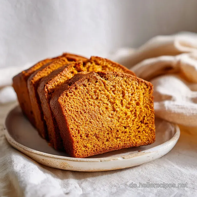 Einfaches K&uuml;rbisbrot: Saftig und aromatisch