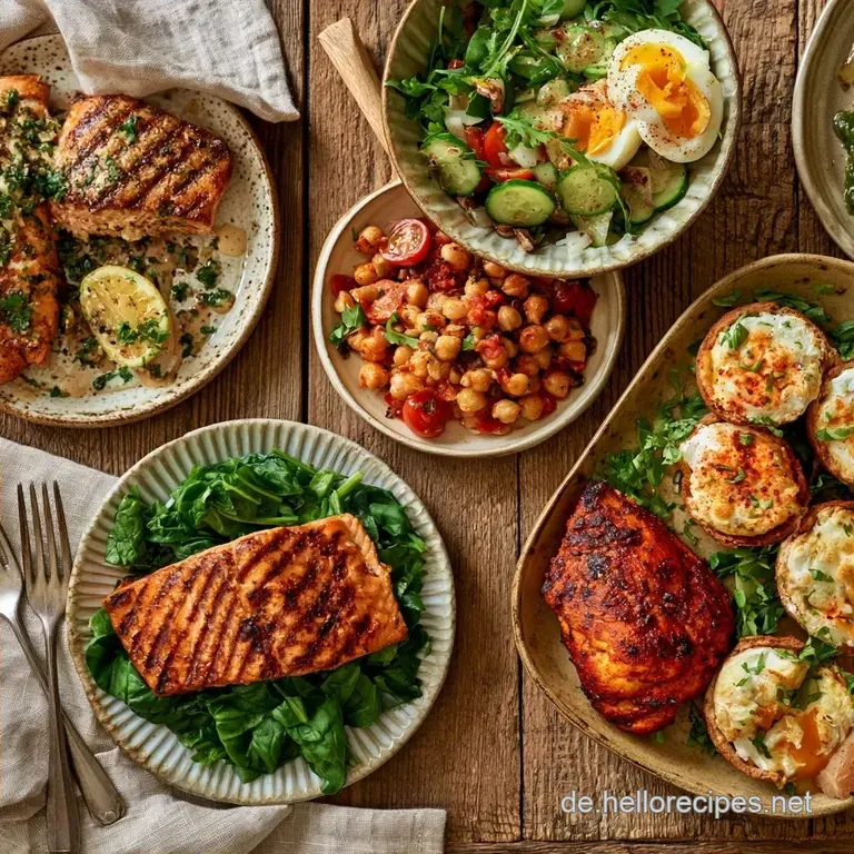 10 Schnelle Eiwei&szlig;reiche Rezepte f&uuml;r den Alltag