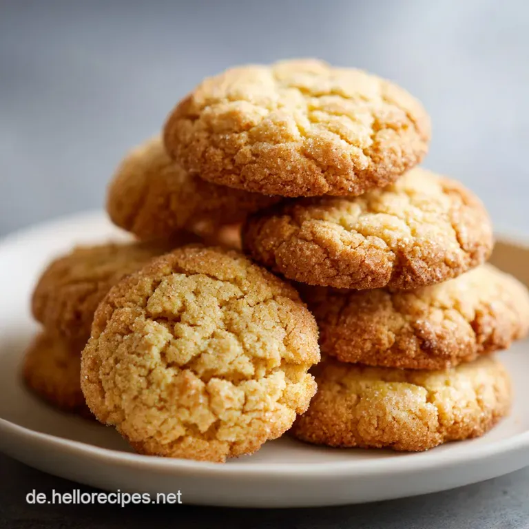Engelsaugen Rezept: M&uuml;rbe Pl&auml;tzchen mit Mandelnote