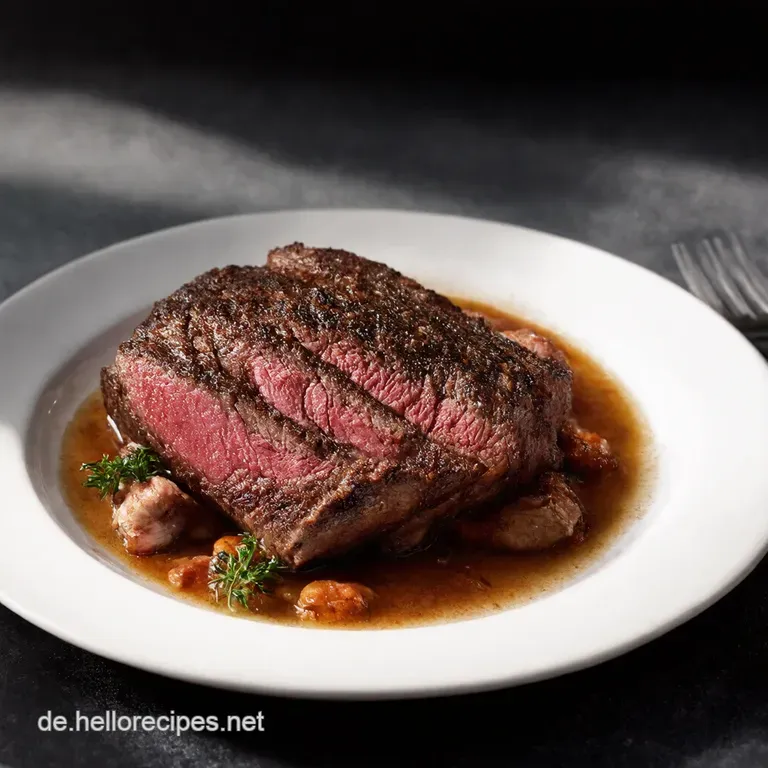 Entrecôte Braten Saftig Perfekt Gebraten