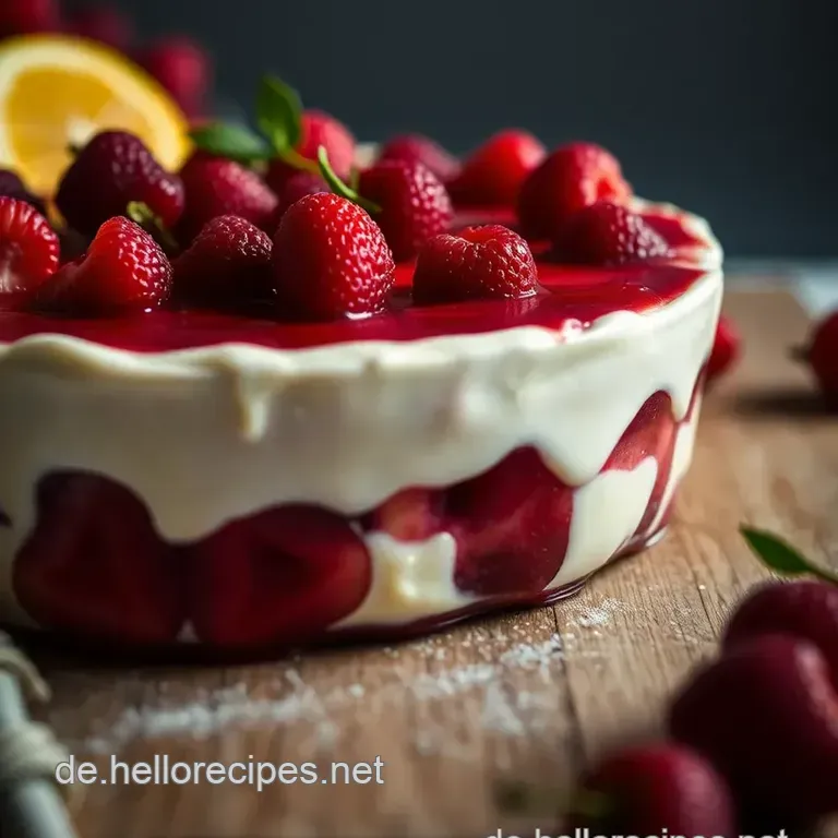 Erdbeer-Mascarpone-Traum im Glas presentation