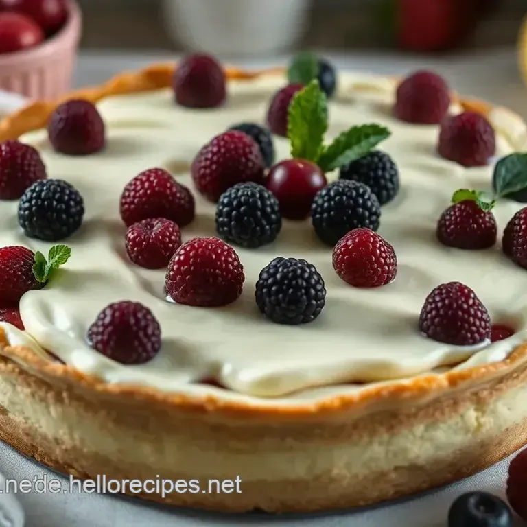 Erdbeer-Ricotta-Torte: Ein St&uuml;ck Sommergl&uuml;ck!