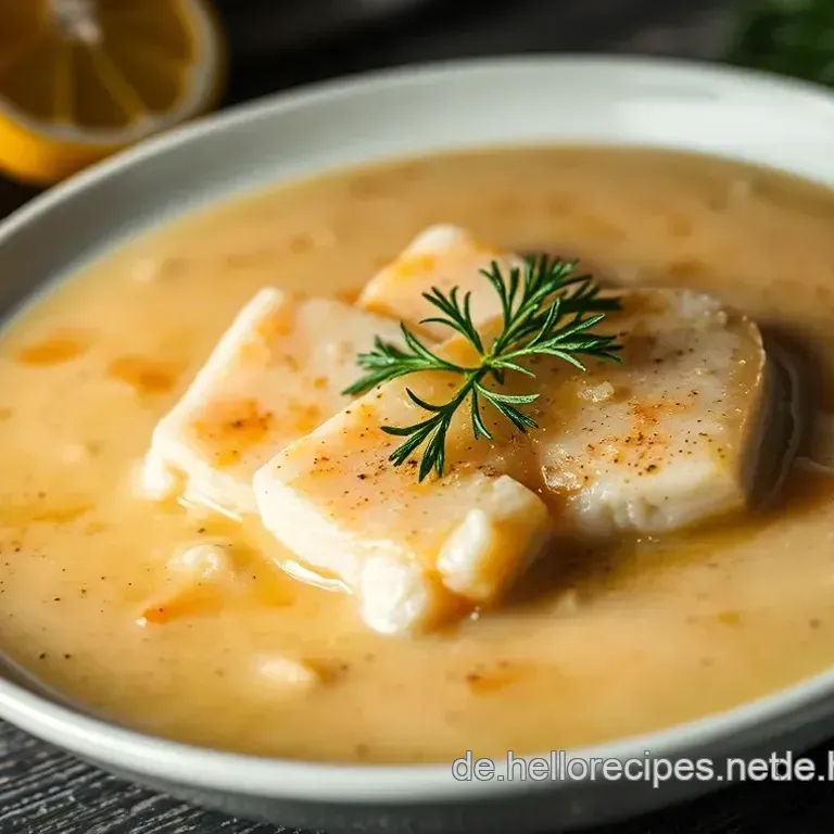 Erfrischende Zitronensoße für den perfekten Fischgenuss