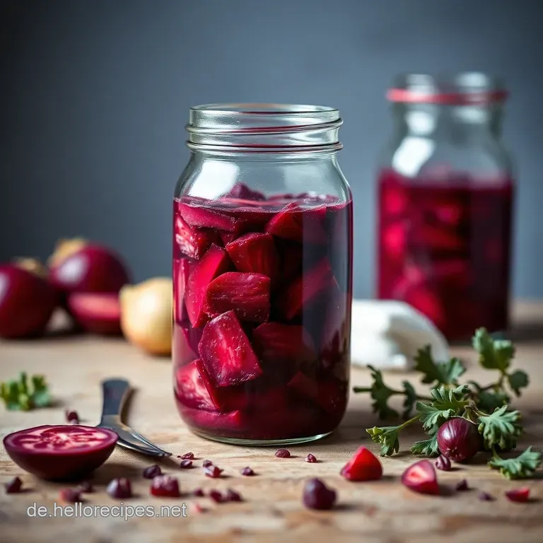Fermentierter Rote Bete-Salat: Der gesunde Farbklecks presentation