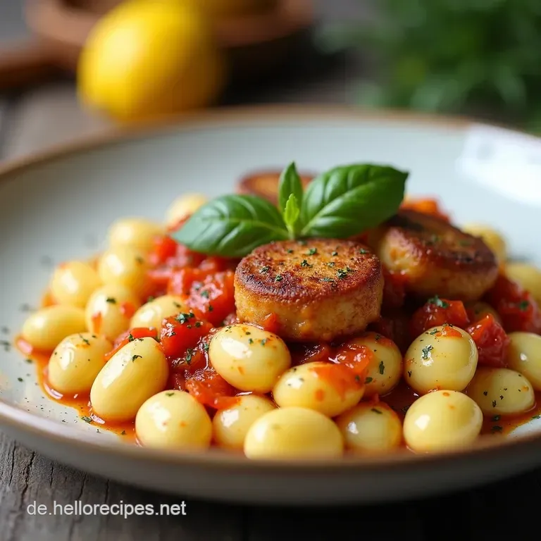 Festliche Tr&uuml;ffelPilzGnocchi Zart cremig