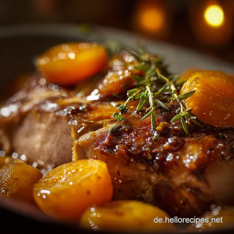 Mein Geheimnis Saftige Putenbrust mit PreiselbeerOrangenGlasur FesttagsHit